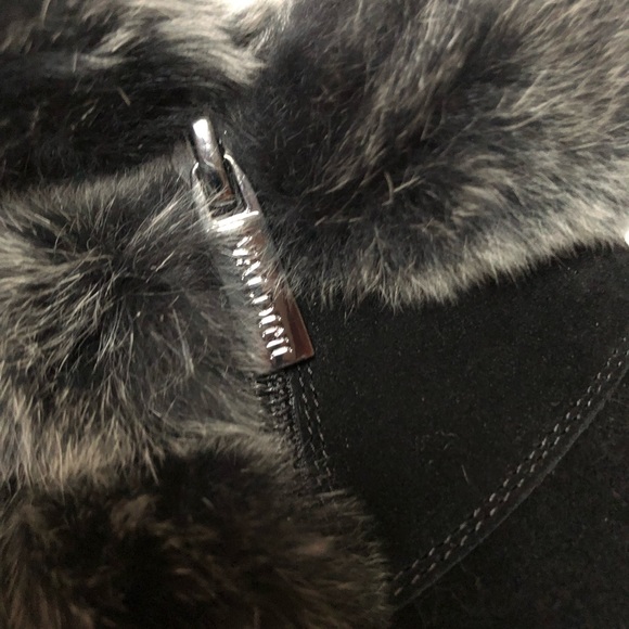 BNIB Black Suede Waterproof/Stain Resistant Booties - Picture 10 of 15